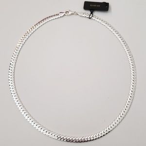 Made in Italy 925 Sterling Silver Chain Necklace 18"